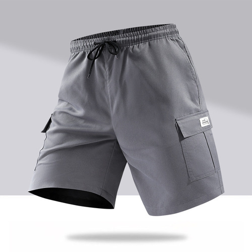 [European Size] Work shorts men's summer thin American loose casual pants men's fashion brand large size