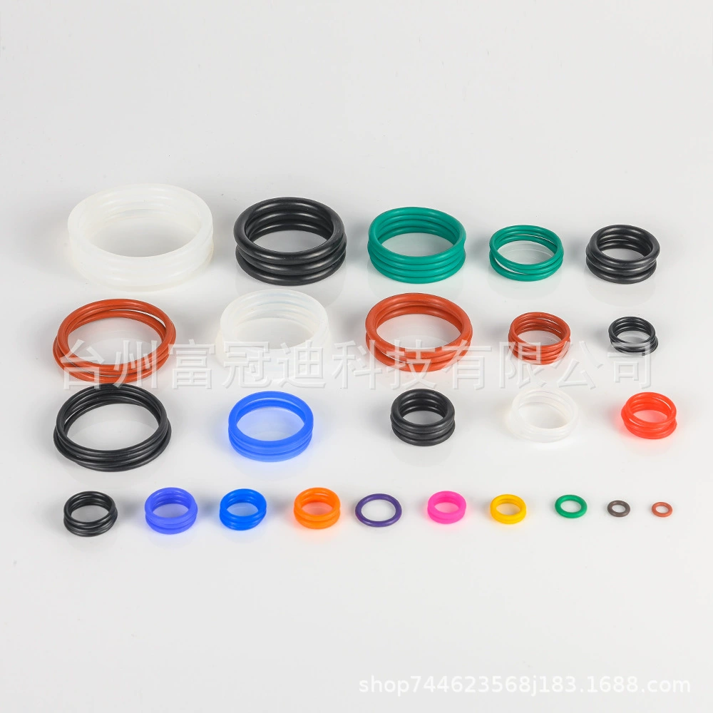 Фабрика прямые поставки Силиконовое уплотнительное кольцо белое полупрозрачное уплотнительное кольцо на складе и быстрая доставка NBR Дин Цин фторкаучук уплотнительное кольцо