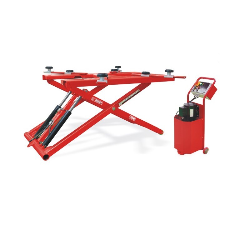 可移动超薄低位便携举升机 蛙式举升机 中位剪 保养CAR LIFT汽車