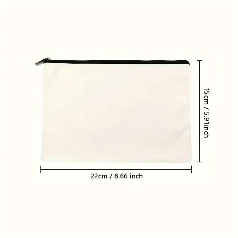 Bolsa de maquillaje transfronteriza para maestros regalo maestro cremallera bolsa impermeable Lino maquillaje bolsa de almacenamiento maestro regalo