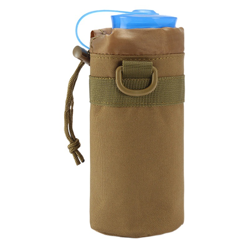 Bolsa Táctica de Camuflaje Molle para Deportes al Aire Libre, Bolsa Protectora para Botella de Agua, Funda Aislante para Botella de Agua para Hombre