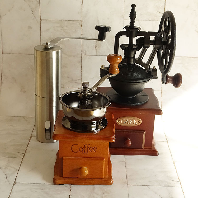 Manual Coffee Bean Grinder Hand Coffee Grinder Hand Grinder Small Household Hand-brewed Coffee Grinder Manual Coffee Bean Grinder Hand Coffee Grinder Hand Grinder Small Household Hand-brewed Coffee Grinder