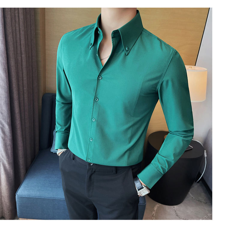 A6420 780K ÁO SƠ MI NAM HANTDU DÁNG ÔM BODY GỢI CẢM SEXY PHONG CÁCH HÀN QUỐC THỜI TRANG NAM G02 SẢN PHẨM MỚI