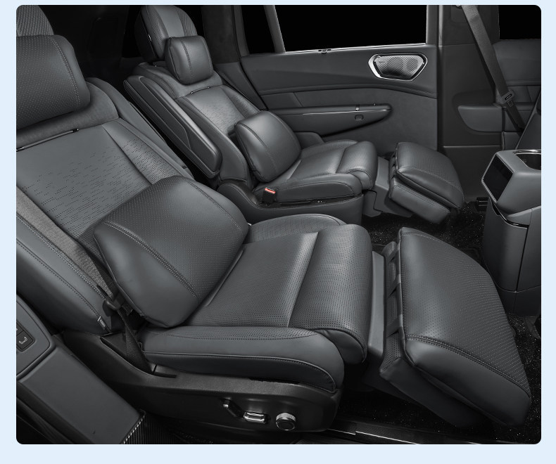 Suitable for Lynk & Co 900 Second-Row Legrest Protective Cover, Height-Increasing Pad, Seat Protection Pad, Car Interior Modification Accessories