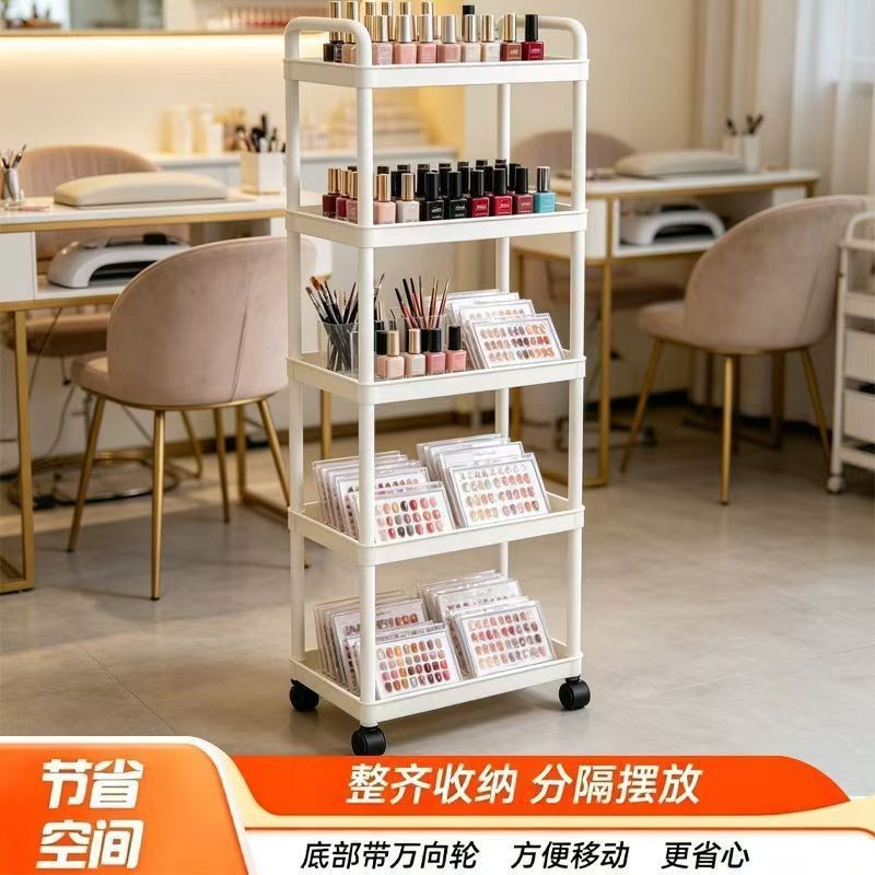 小推车置物架落地厨房浴室移动零食卫生间多层卧室床头收纳储物架