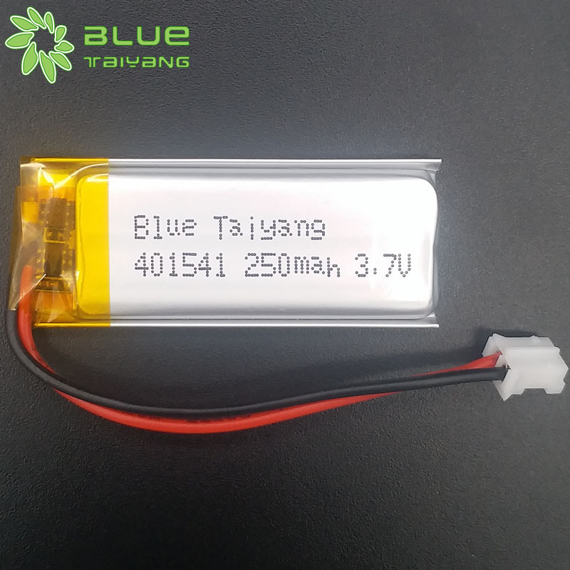 401541锂电池 250mah 3.7V电动牙刷录音笔洁面仪LED灯具聚合物