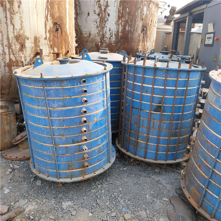 二手搪玻璃冷凝器 发搪瓷碟片式冷凝器 二手搪瓷碟片式冷凝器