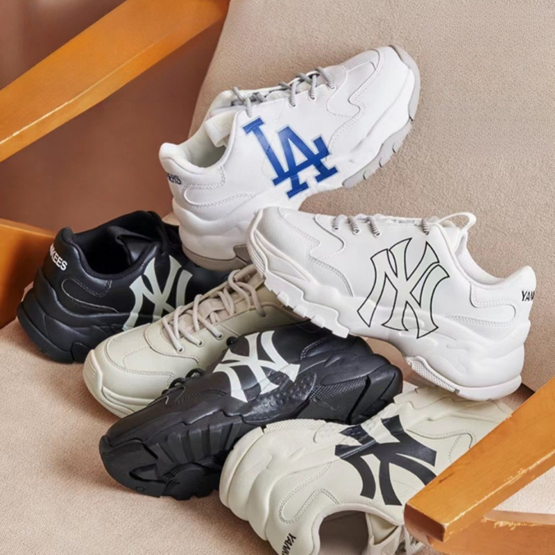 Retro Senior Shoes Putian Shoes Pure Original Mlb Casual Shoes Velcro Thick Sole Heightening Men and Women Versatile Sports Ny Retro Senior Shoes Putian Shoes Pure Original Mlb Casual Shoes Velcro Thick Sole Heightening Men and Women Versatile Sports Ny