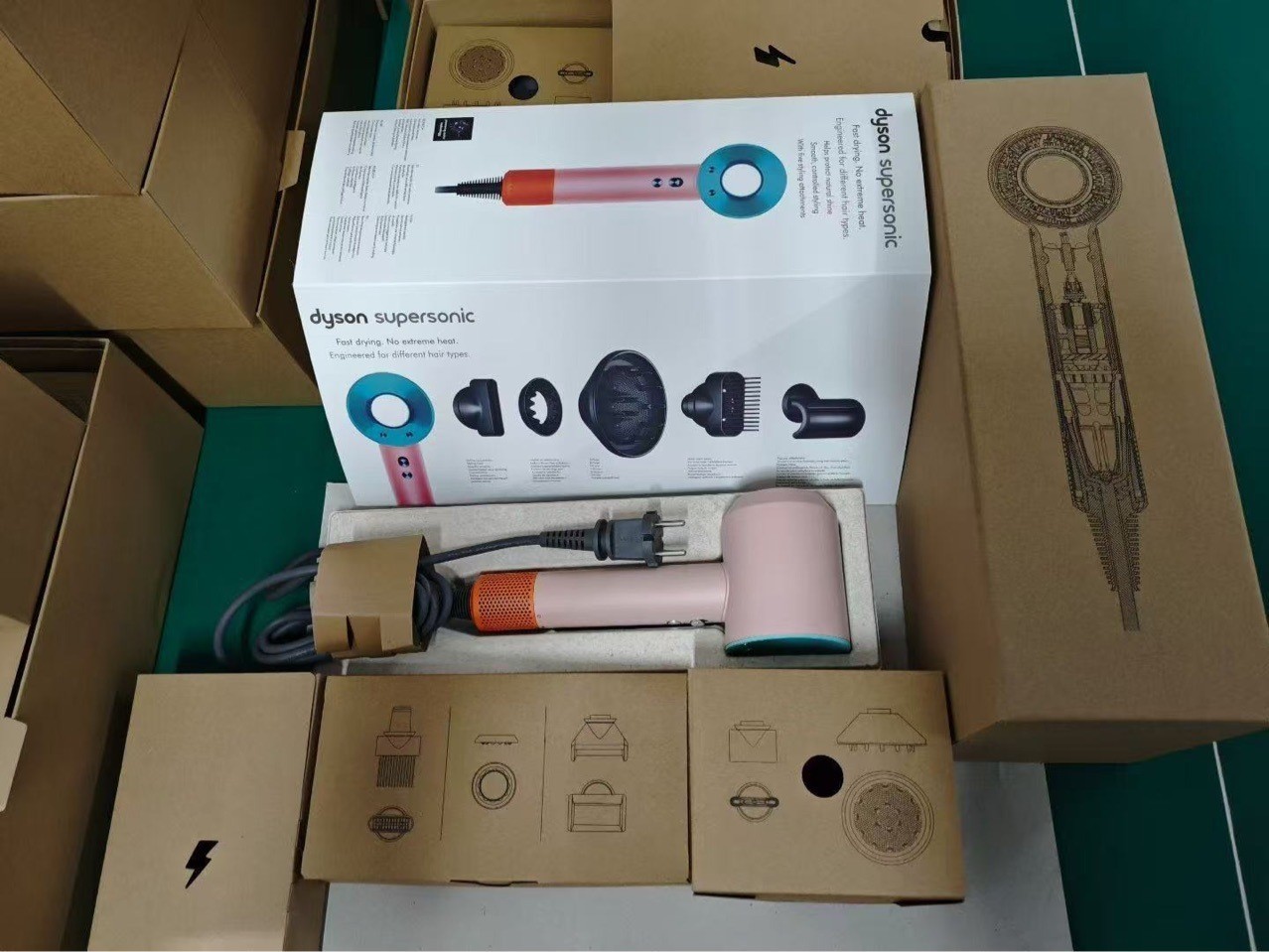 Monsen Hd07 Hair Dryer, High-Speed Hair Dryer, High-End Gift Box, Constant Temperature Hair Care Hair Dryer, a Must-Have for Home Use