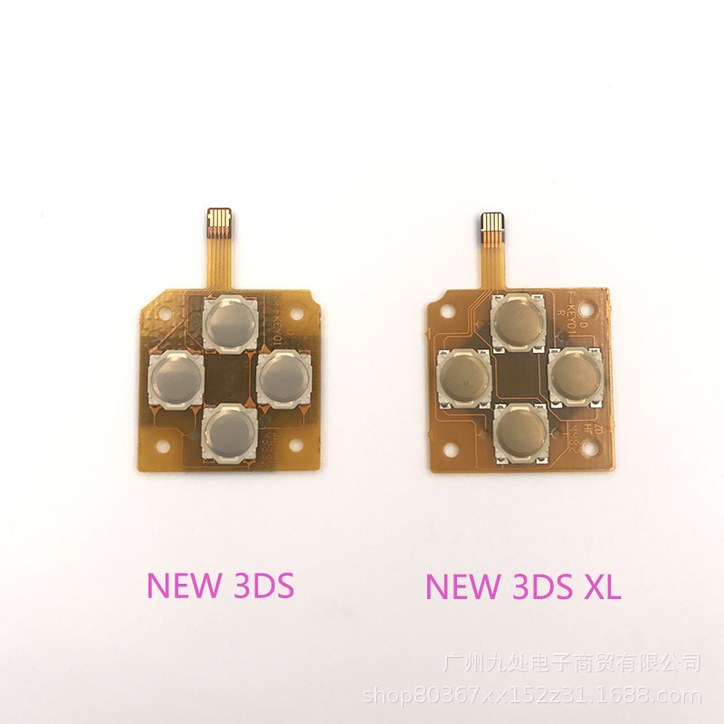 Suitable for New3Ds XL Repair Accessories Direction Key Button Board New3Ds Cross Key Button Board Motherboard