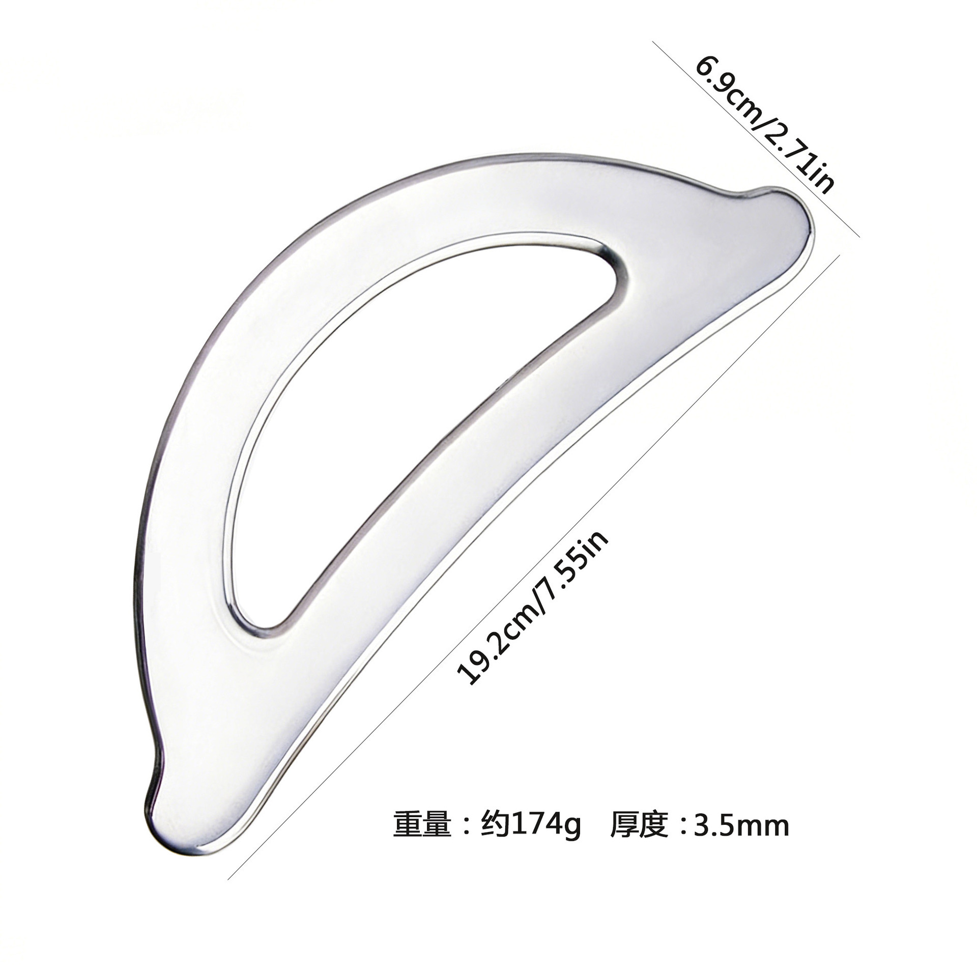 Paleta de acero inoxidable Paleta de maquillaje Paleta de maquillaje Paleta de maquillaje Paleta de maquillaje