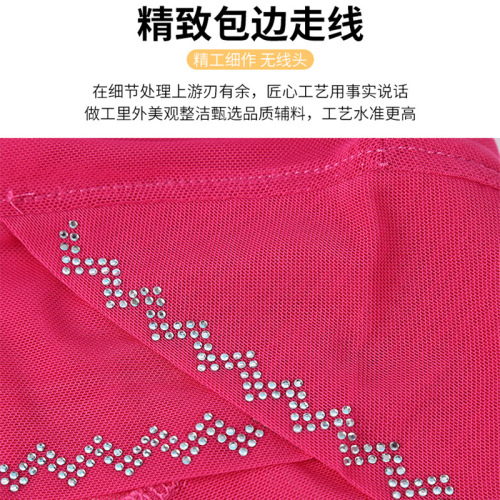 Cross-border Ethnic Network Bend Drill Cross Bottoming Cap Rhinestone Headgear Type Bottoming Cap Hui Muslim Malaysian Simple Headscarf
