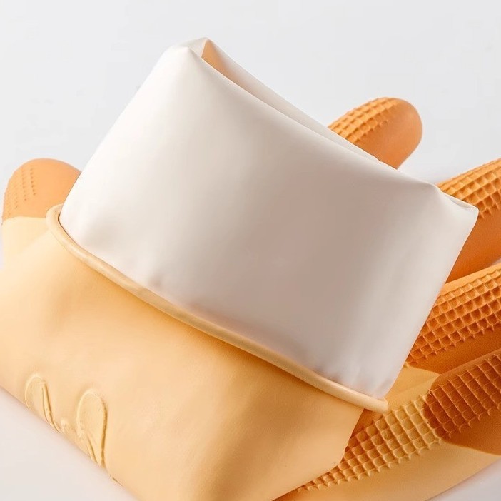 手套家务洗碗厨房耐用专用乳胶橡胶食品级耐用耐穿刺防油厨房手套|undefined