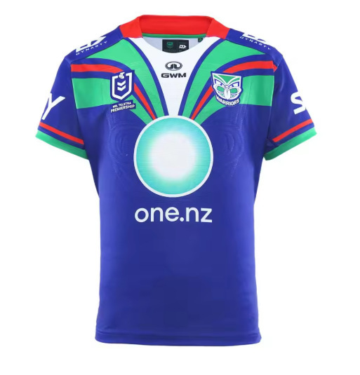 2025年サマーセール オーストラリアNRL ニュージーランドウォリアーズ ホームトレーニングTシャツ スポーツレジャー 半袖|undefined