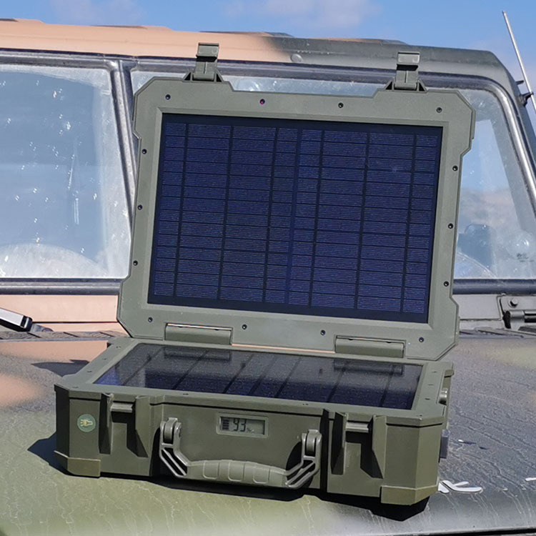 Travel handheld power supply solar-powered