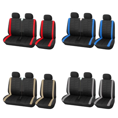 Cross-Border Car Seat Covers, Truck Seat Cushions, Truck Seat Covers, 2+1 Universal Seat Covers for Iveco, Ford, Vauxhall