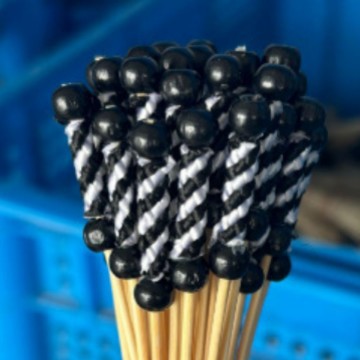 Juego de hilo de cuentas rojo doble 100 piezas/paquete fabricante al por mayor Signo de cuentas dobles Signo de bambú de frutas Signo de pastel de arte Signo de cóctel