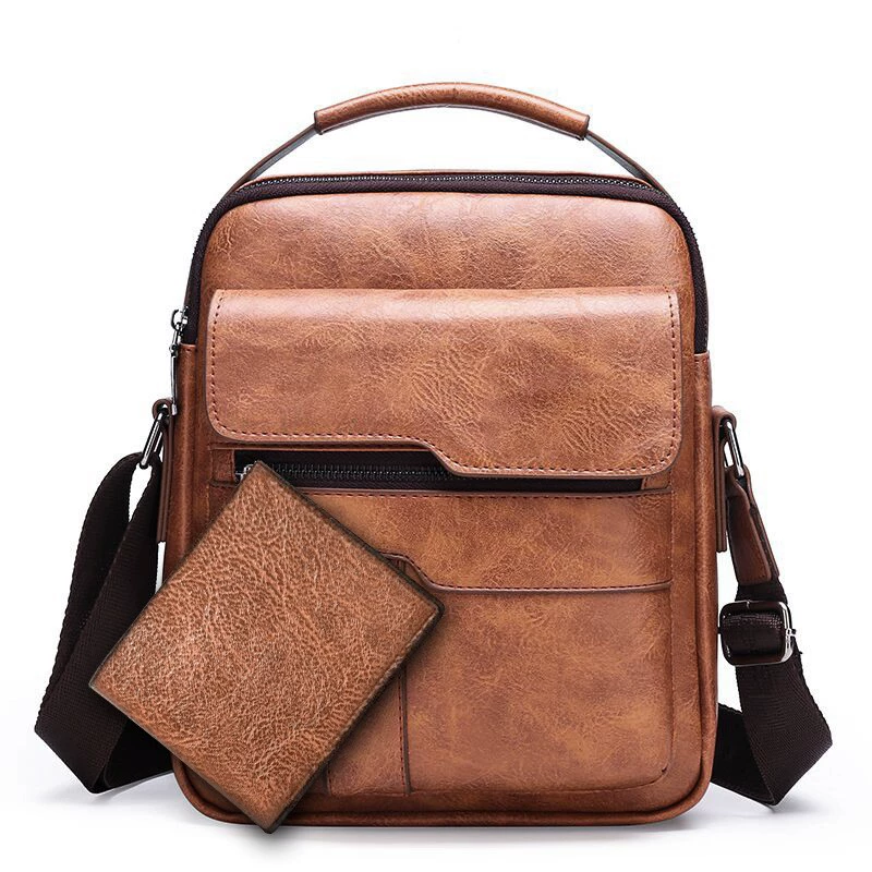 Water repellent shoulder bag, wear-resistant protective bag, capacious one-shoulder bag