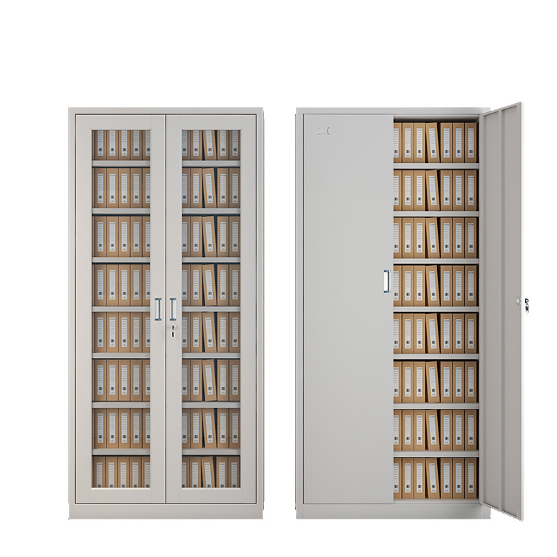 Personalizado gabinete de archivos de vidrio gabinete de acero gabinete de archivos de acero gabinete