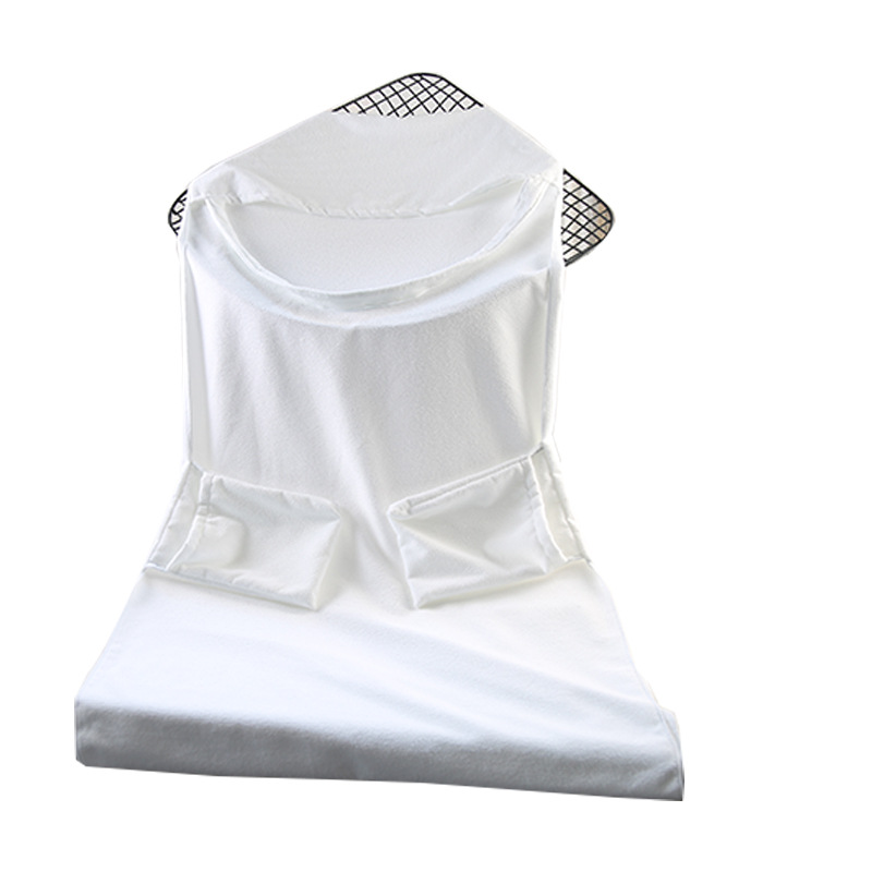 Fábrica en stock transfronterizo de microfibra de terciopelo de doble cara cubierta de silla de playa toalla reclinable toalla de playa absorbente de secado rápido