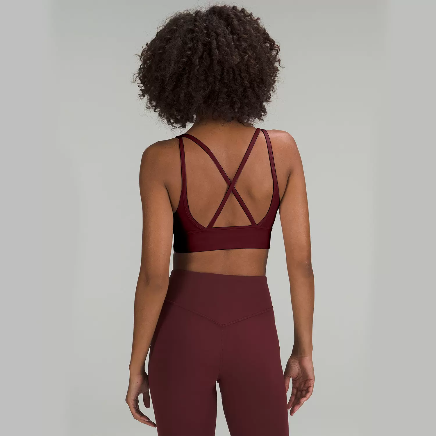 lulu同款普拉提运动内衣背心裸感防震瑜伽美背内搭健身跑步文胸