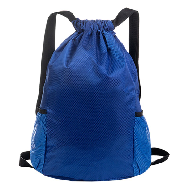 Bundle Pocket Backpack Men's and Women's New Simple Travel Football Backpack Large Capacity Drawstring Fitness Basketball Bag