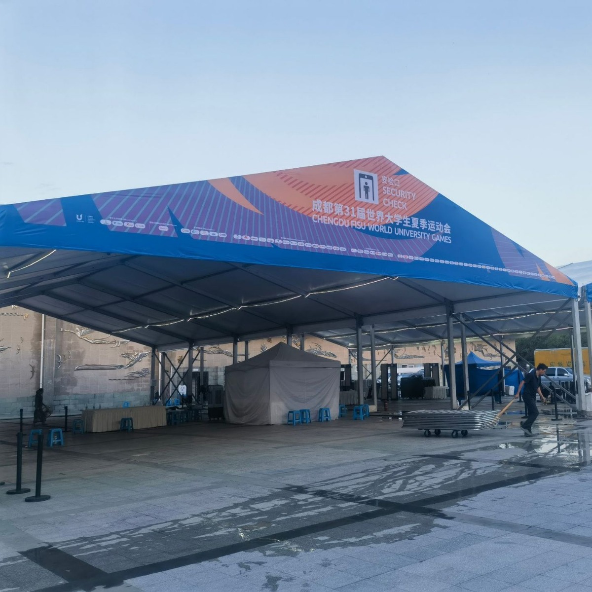 屋脊篷房 德国啤酒大棚 安检帐篷10米15米20米欧式德国大棚