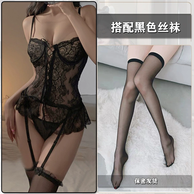 Нижнее белье, sexy жилет, униформа, пижама, комплект, обтягивающий
