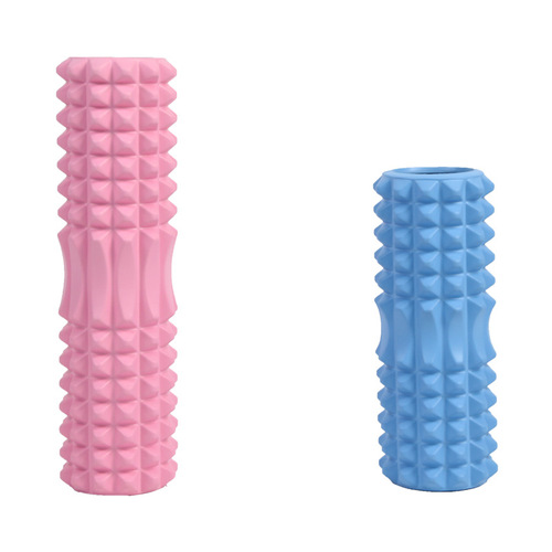 Foam roller yoga fitness body shaping 45cm two-in-one mace EVA massage muscle relaxation fitness stretcher