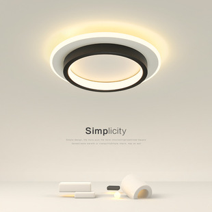 Led Entrance Light Entrance Hall Light Scandinavian Simple Corridor Aisle Light Golden Cloakroom Balcony Ceiling Lighting Fixtures