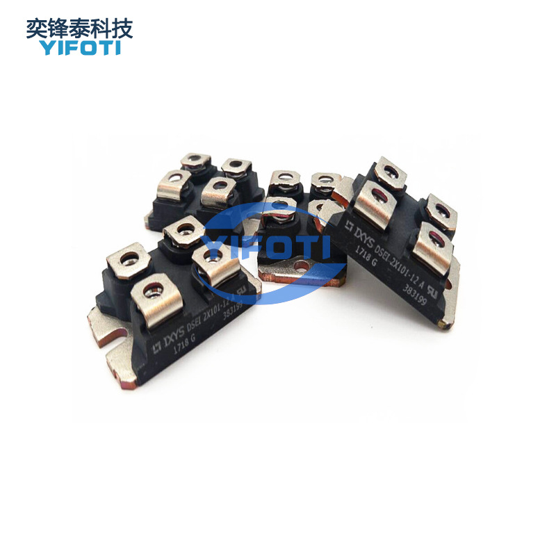 IXYS/艾赛斯 DSEI2X101-06A SOT-227B 600V 2*96A 快恢复二极管