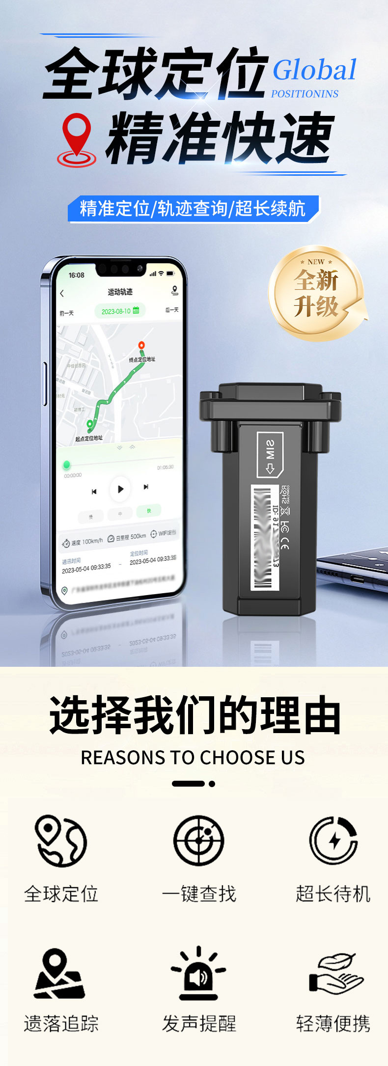 Cross Border Car GPS Locator Car Anti-theft Electric Vehicle Locator Waterproof GT02 Car GPS Locator