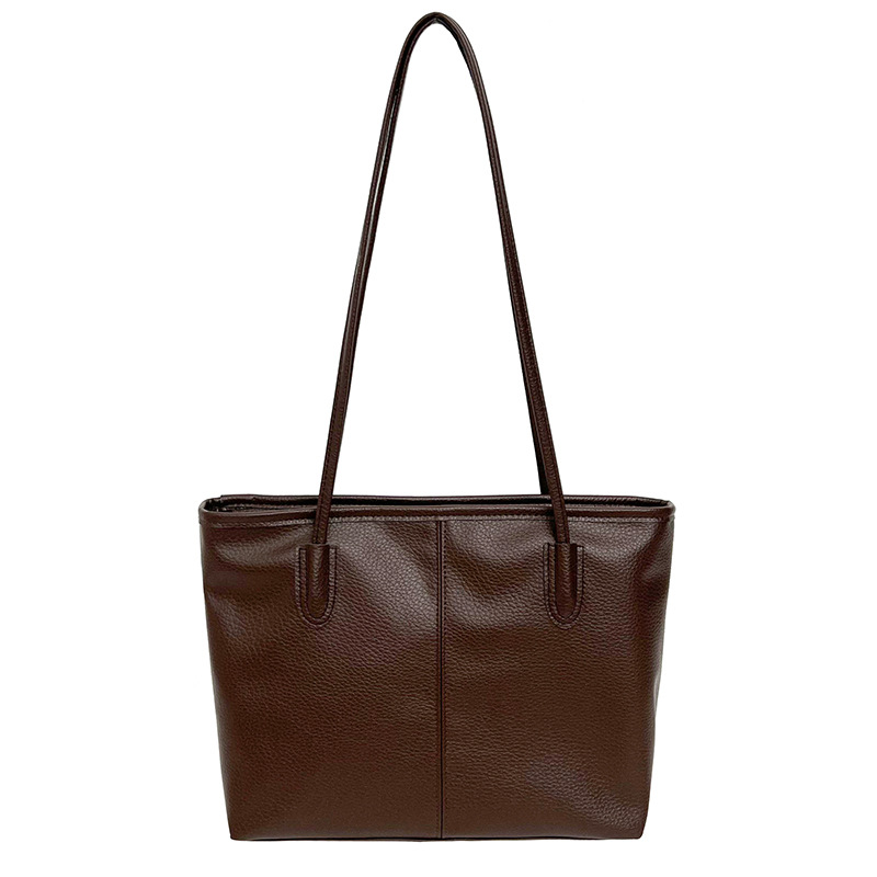 2026 nueva bolsa de gran capacidad de moda de mujer alta textura bolsa de hombro de viaje simple bolsa de mano universal image 10