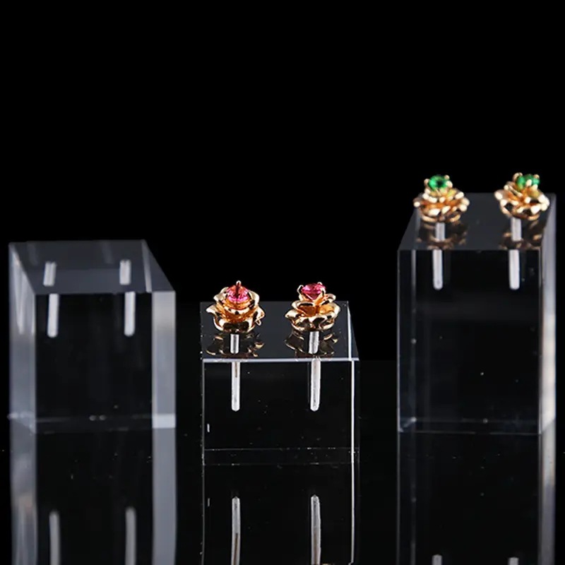 首饰架透明亚克力耳环架耳钉托耳坠耳钉座展示架珠宝饰品展示道具