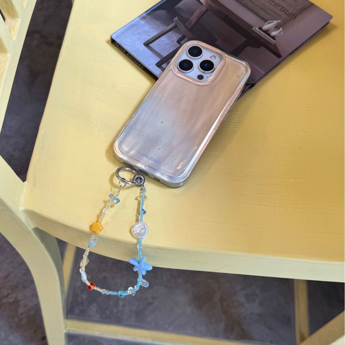 Fantasía pequeña y fresca brillo láser para Apple 15ProMax funda para teléfono móvil 16Pro cadena 14/13 nuevo 16PM