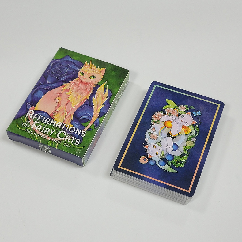 Fairy Cats Ermutigung Orakel Und Tarot Kartendeck_voghion.com