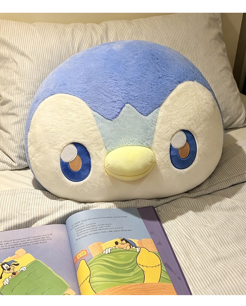 Foreign trade double-sided Pikachu plush pillow, Pogaman doll pillow, bed sleeping cushion, wholesale gift