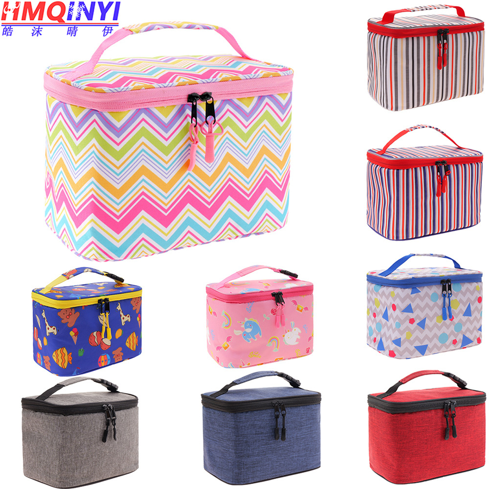 Cross-border new insulation bag portable lunch bag children's cold ice bag insulation bag school students cartoon lunch box bag