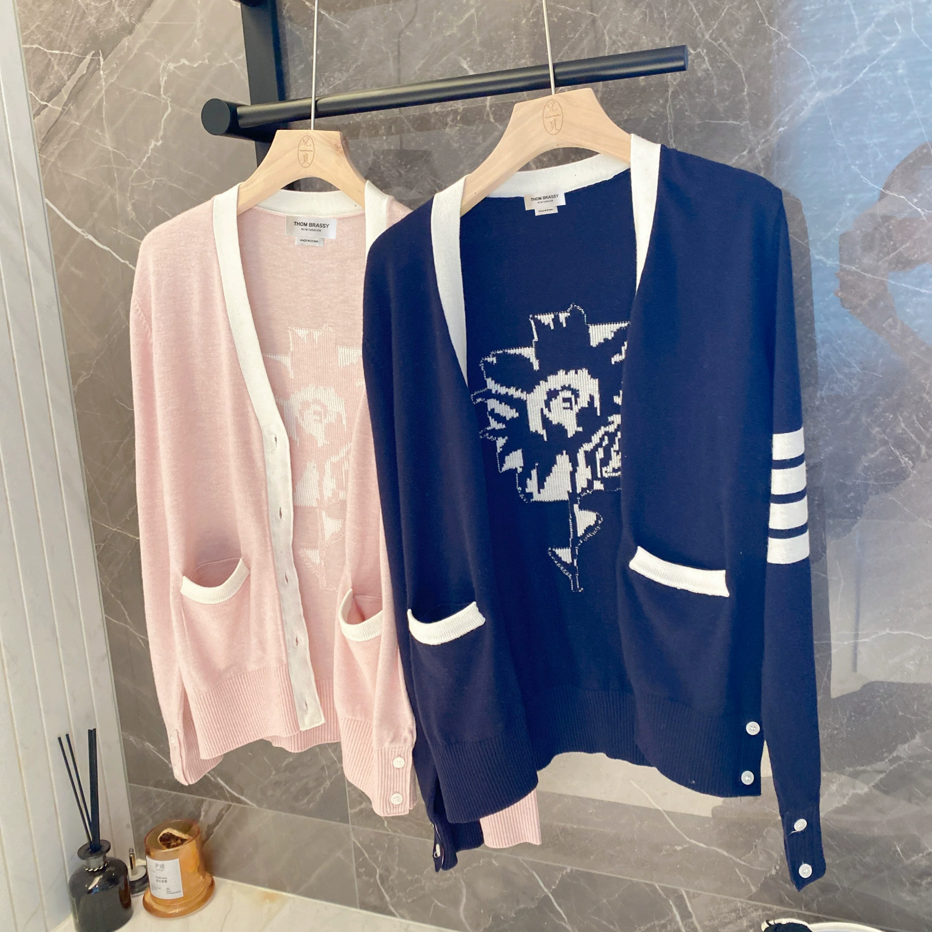 THOM BRASSY 1670TB Цветочный кардиган