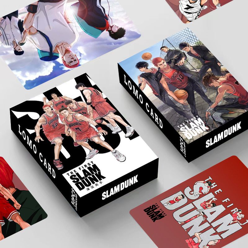 Spot new slam dunk double -sided double -sided small card anime…
