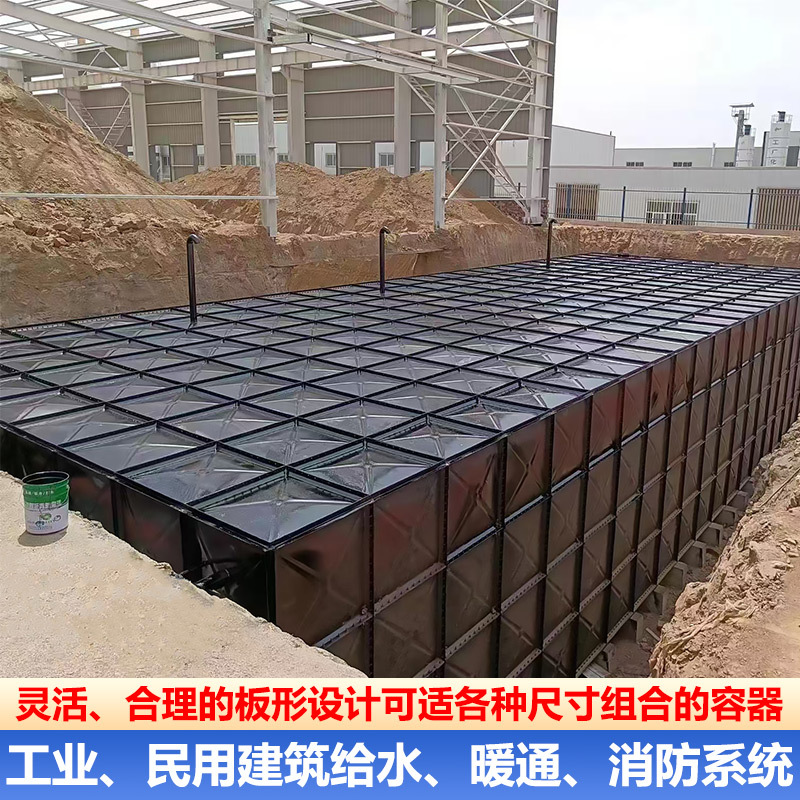 BDF地埋水箱组合式箱泵一体化镀锌水箱304不锈钢保温水箱消防水箱