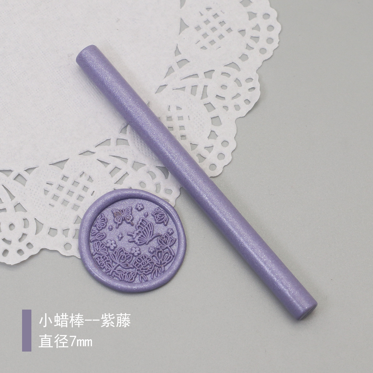 Palo de cera de pintura al fuego 94 colores 10*0,7 cm La barra de cera pequeña redonda se puede mezclar con la pistola de cera se puede utilizar en fábrica al por mayor