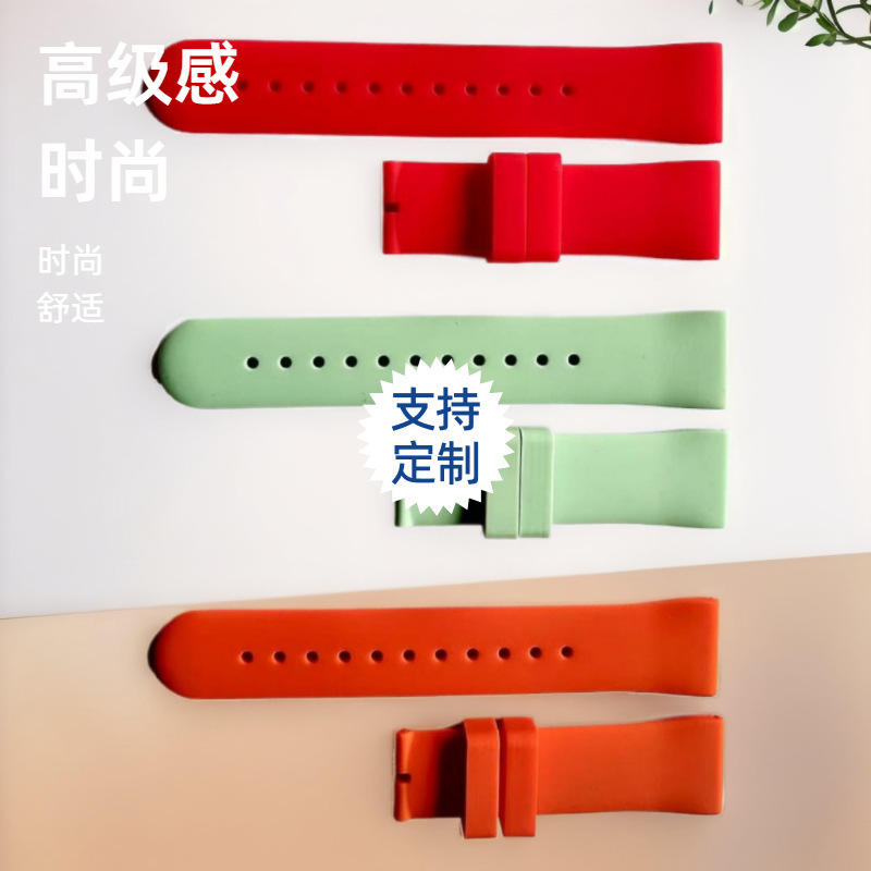 Suitable for Smart Silicone Watch Straps, Multi-Color Universal Sports Watch Straps, 18Mm/20Mm/22Mm Silicone Watch Straps Suitable for Smart Silicone Watch Straps, Multi-Color Universal Sports Watch Straps, 18Mm/20Mm/22Mm Silicone Watch Straps