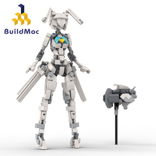 BuildMoc���a�eľ���Robot Girl�C��Cе��Ů����С�w��