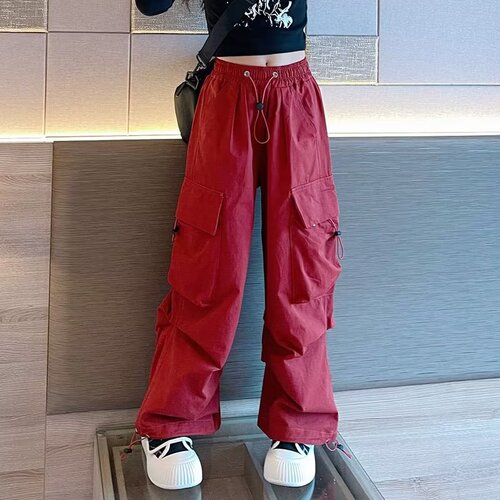 Girls' Pants Spring and Autumn Style Trendy Kids' Work Pants Fall Streetwear Autumn Kids' Sport Pants Fashion