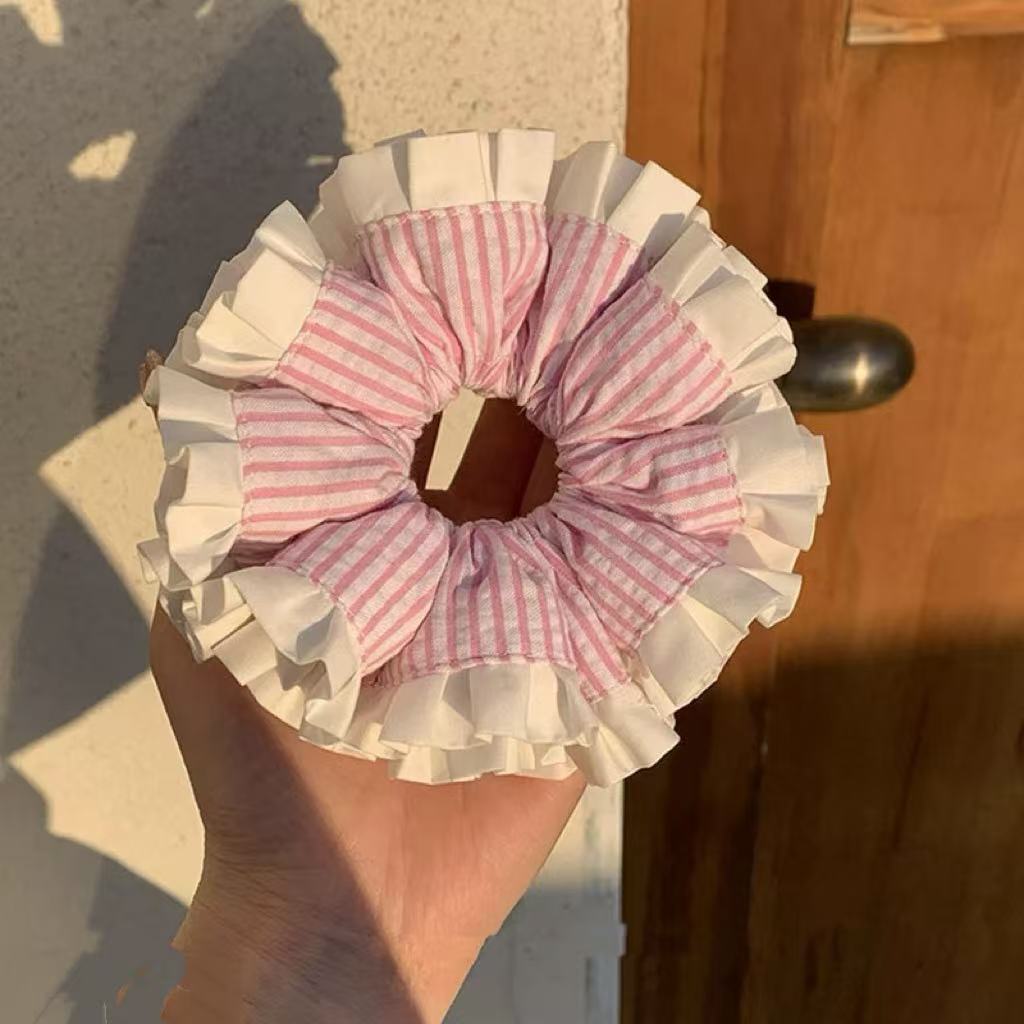 5748 세로줄무늬 흰테두리 - 당면 (18cm)