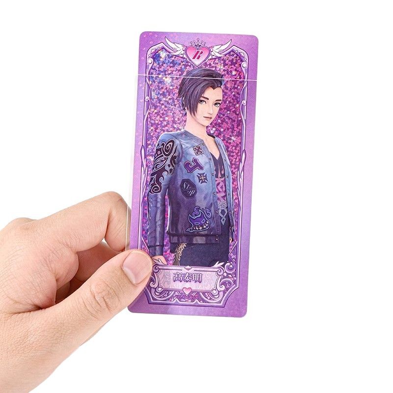 Ye Luolika フィルムカードホルダー 厚手20フィルム保護袋 粘着袋 開封口付き 透明カード フィルム収納|undefined