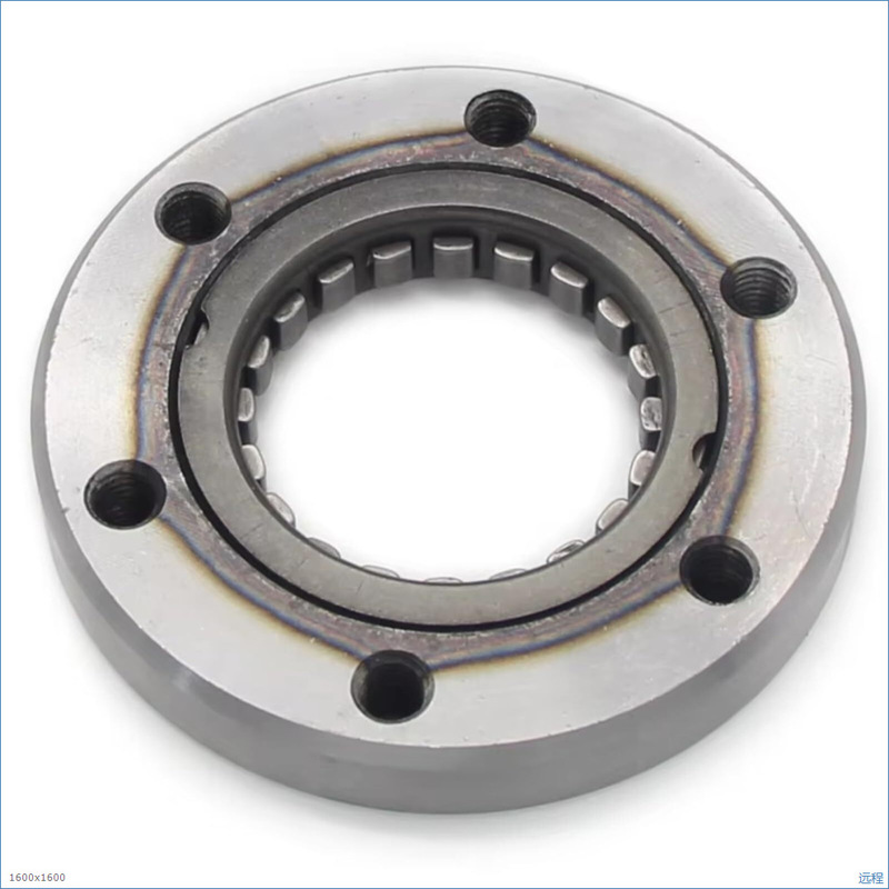Motorcycle Starter Motor One-Way Clutch Compatible with Yamaha Yfm660Fa Suitable for Grizzly660