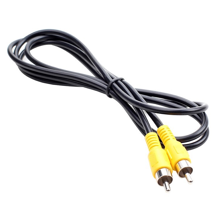 Rca Single Lotus Head Audio Line Male to Male Av Coaxial Video Line 5.1 Subwoofer Projection