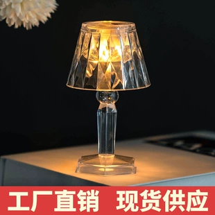 Christmas creative acrylic small lights with projector, table lamp
